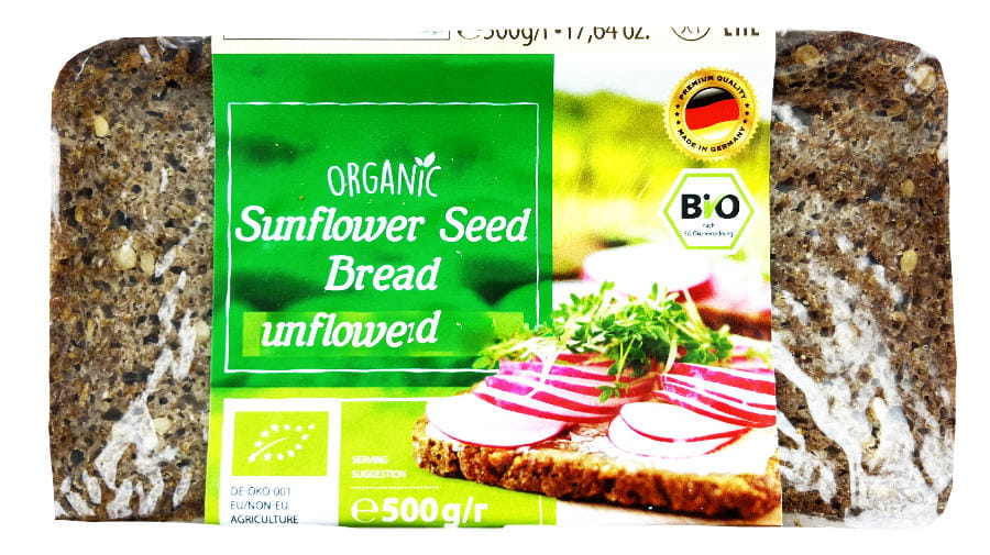 Bio Brot mit Sonnenblumenkernen 500g