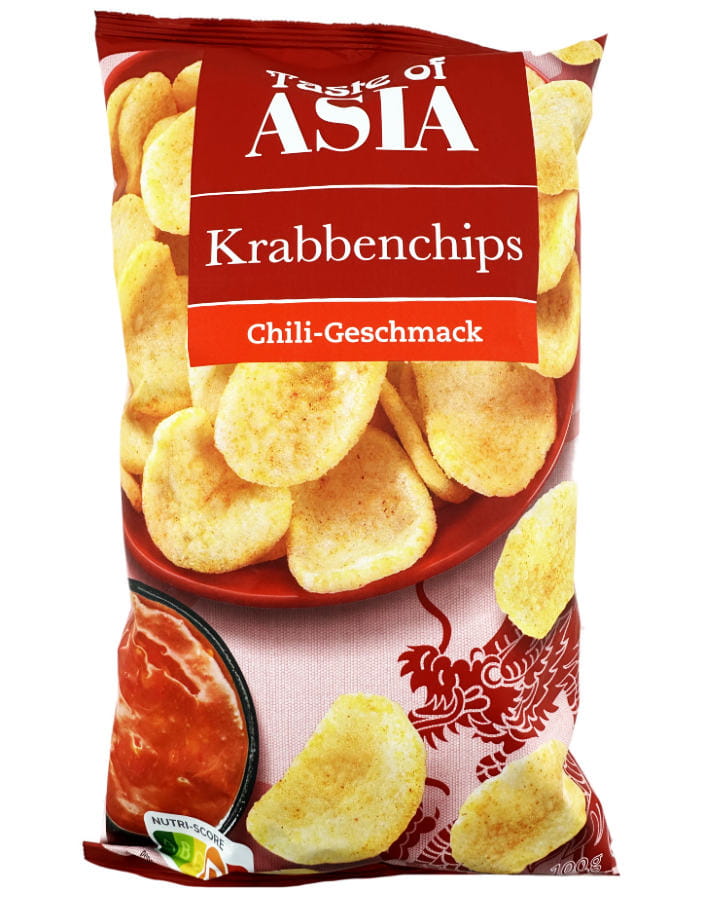 Krabbenchips Pur 100g 