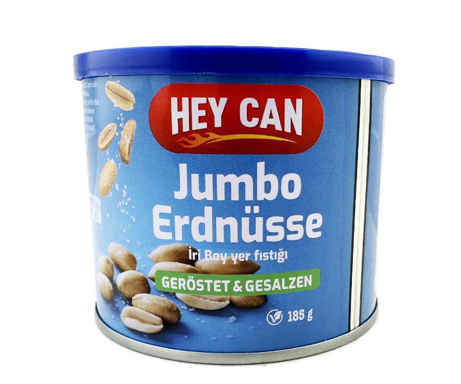 Jumbo Erdnüsse geröstet und gesalzen 185g 