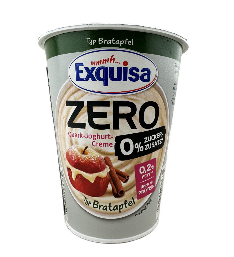 Exquisa Zero High Protein Bratapfel 400g
