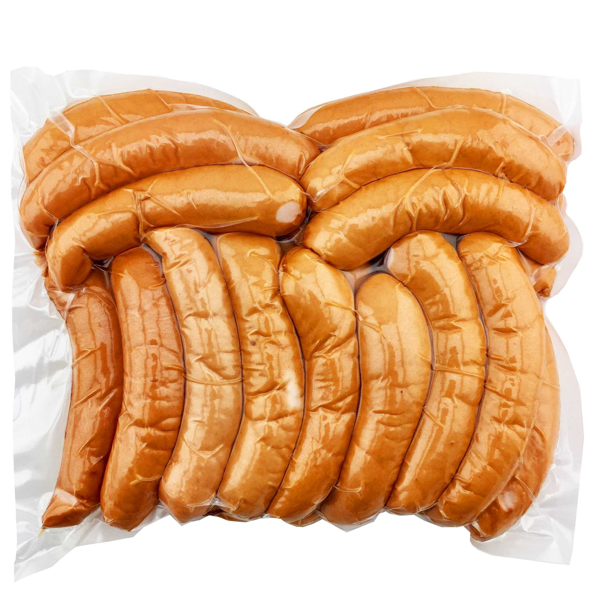 Bockwürstchen unsortiert 5000g 2.Wahl vakuumiert