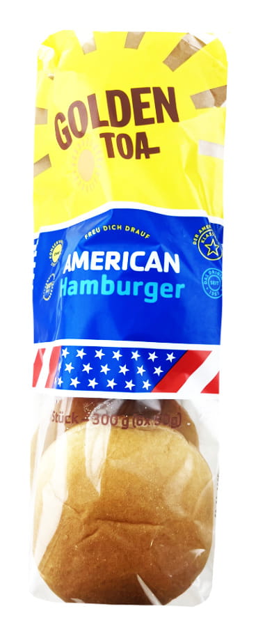 Golden Toast American Hamburger 6er 300g