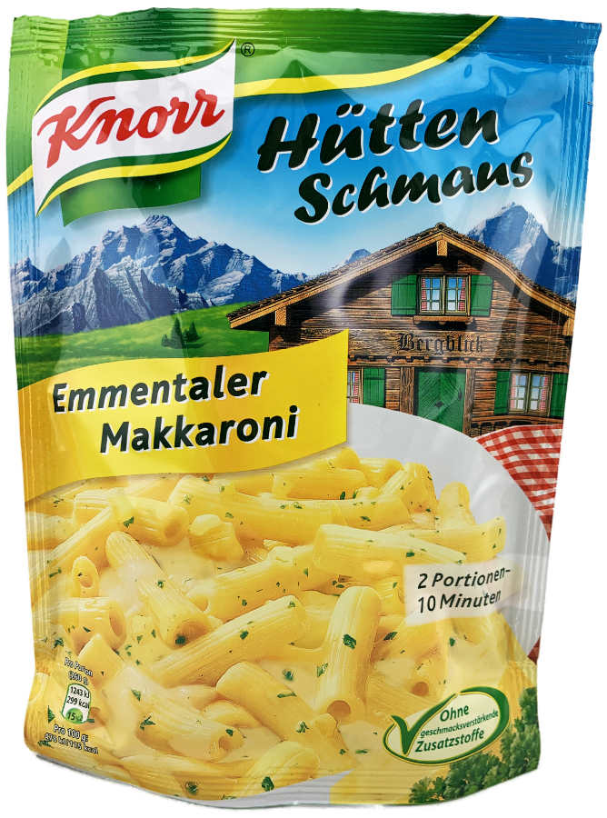 Knorr Hüttenschmaus Emmentaler Makkaroni 151g