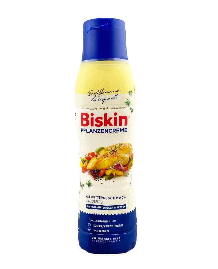 Biskin Pflanzencreme mit Buttergeschmack 500ml