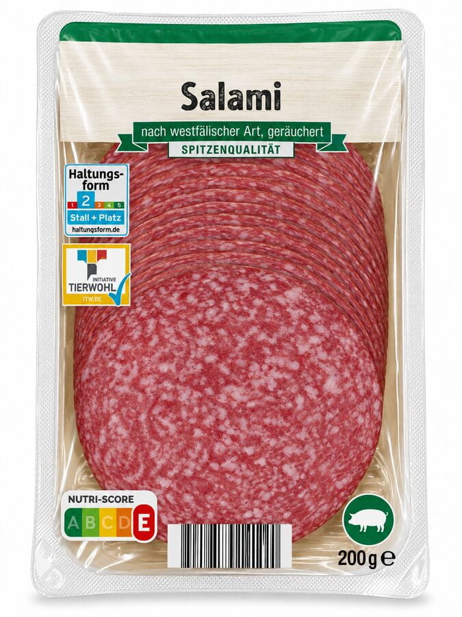 Salami nach westfälischer Art geräuchert 200g