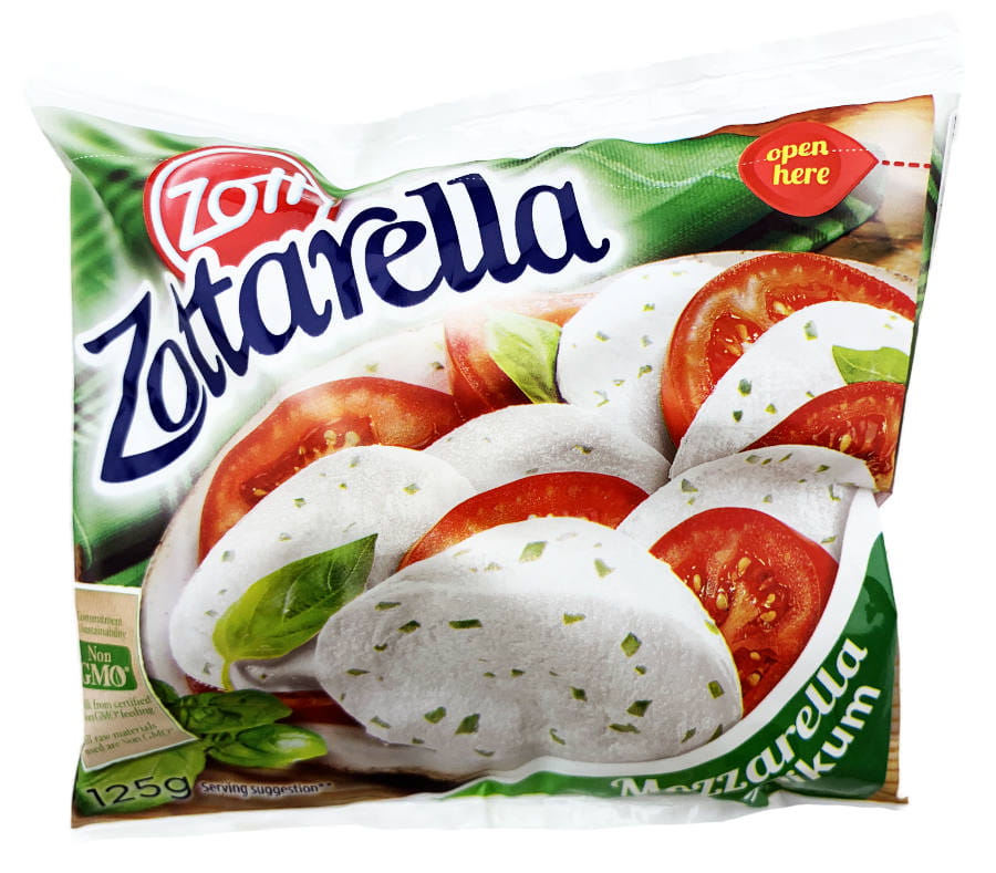 Zottarella Mozzarella Basilikum 125g
