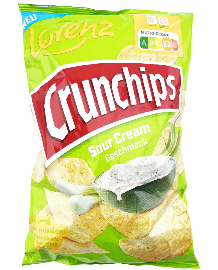 Crunchips Sour Cream Geschmack 150g