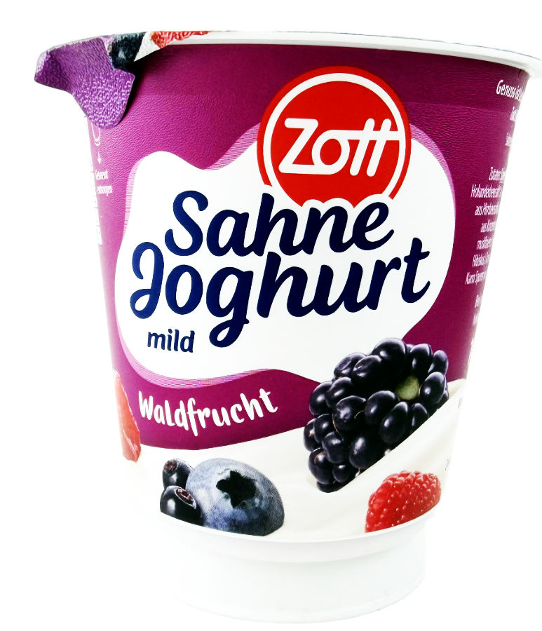 Zott Sahne Joghurt Mild Waldfrucht 140g