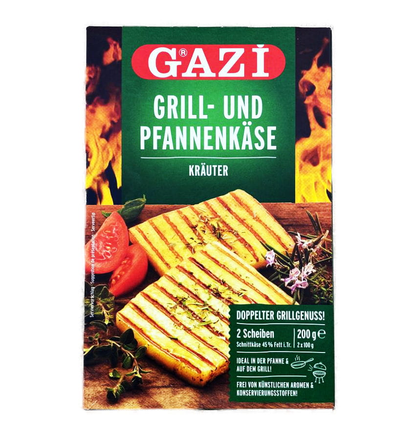 Gazi Grill Und Pfannenkäse Kräuter 2er 200g