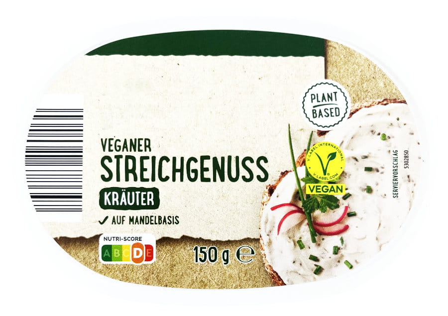 Veganer Streichgenuss Kräuter 150g