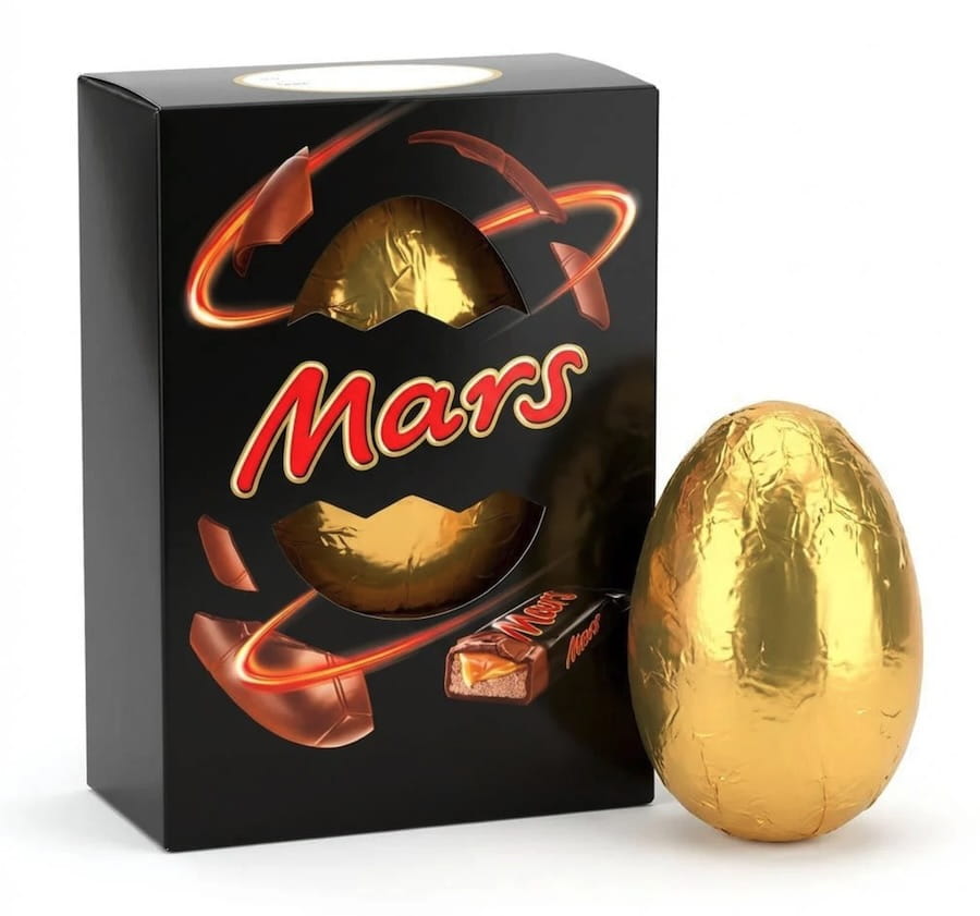 Mars Schokoladen Ei gefüllt XXL 171g 