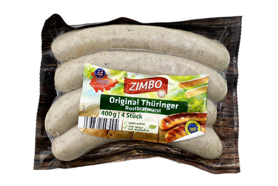 Zimbo Original Thüringer Rostbratwurst 400g