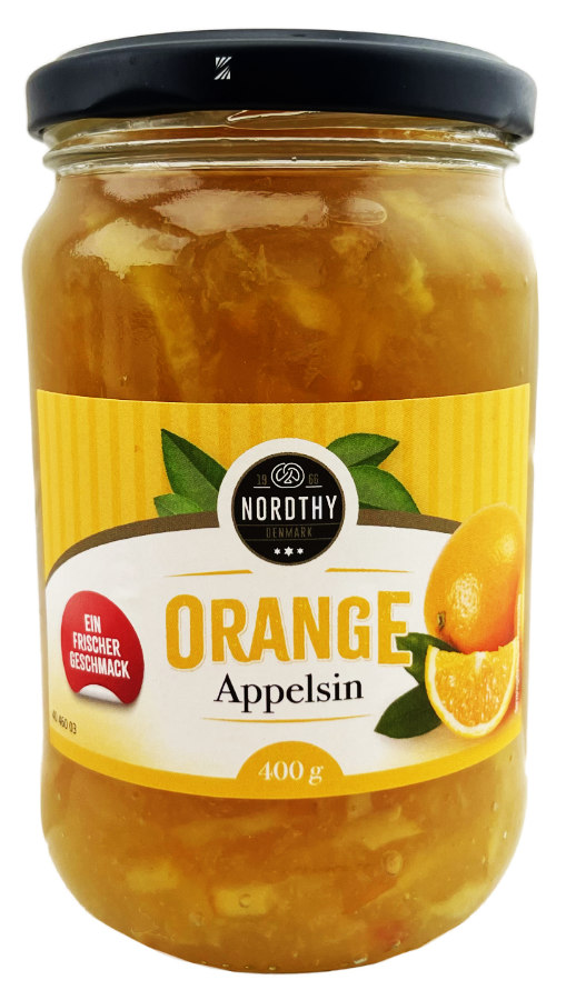 Dänische Orangenmarmelade 400g