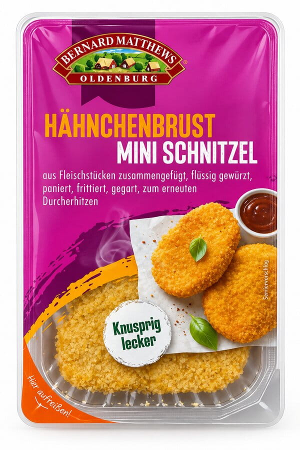 Bernard Matthews Hähnchenbrust Mini Schnitzel 200g