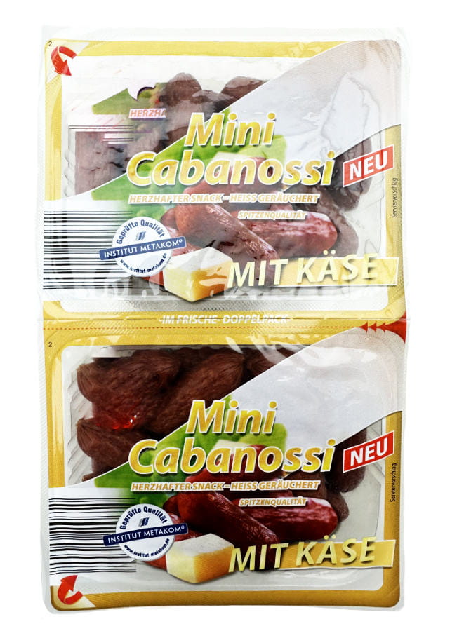 Mini Cabanossi Mit Käse 2er 250g