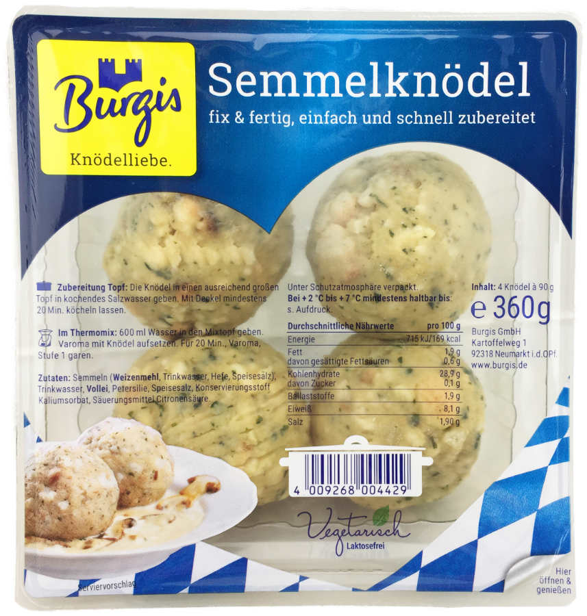 Burgis Semmelknödel 360g