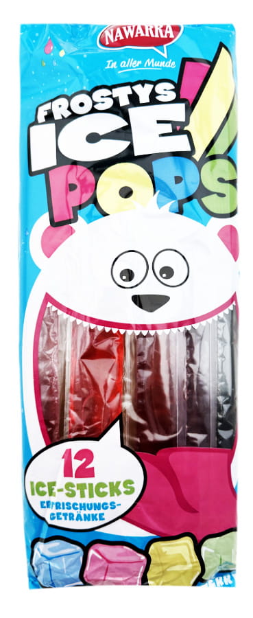 Ice Pops Wassereis zum Einfrieren XXL Sticks 12er 960ml