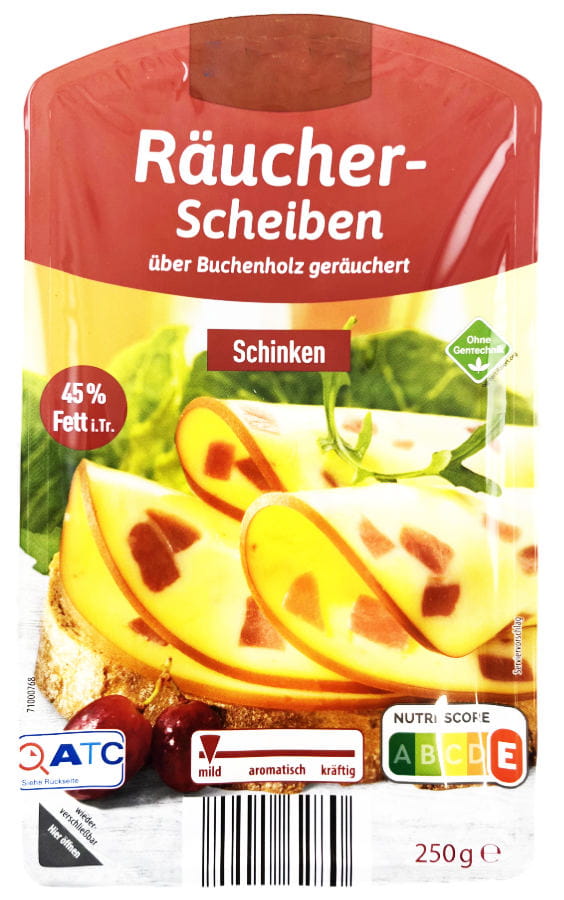 Räucherscheiben Schinken 250g 