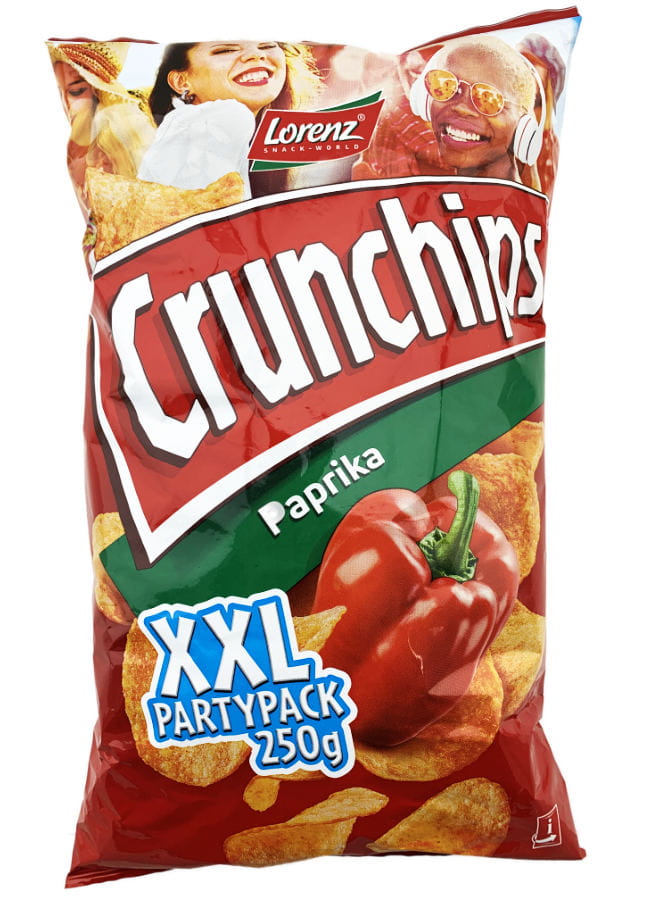 Crunchips Paprika XXL Partypack 250g