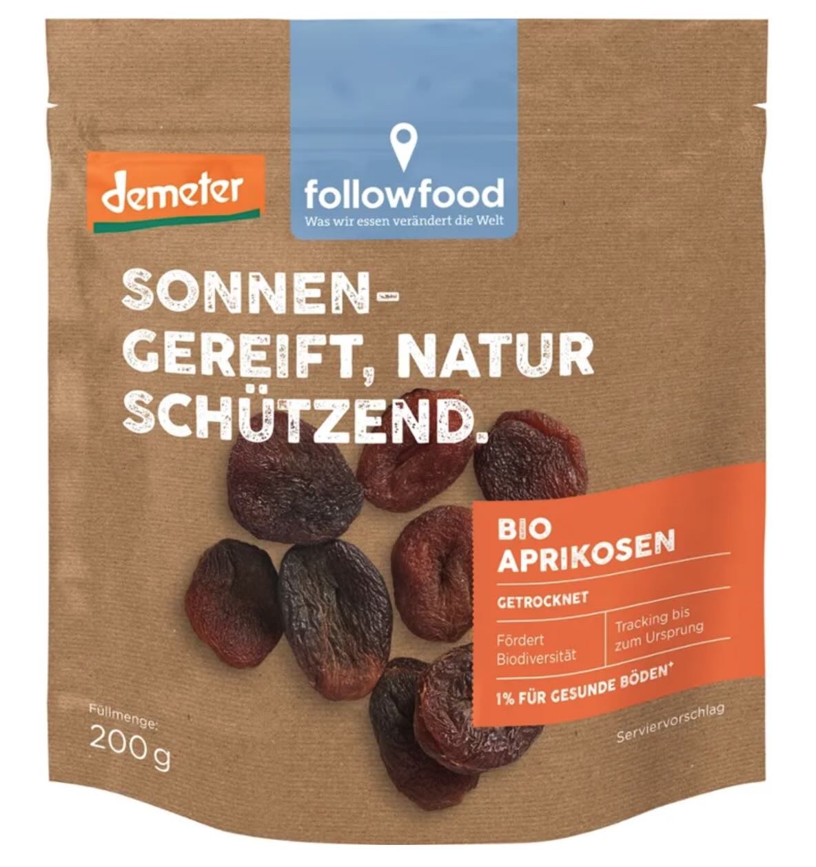 Demeter Aprikosen getrocknet 200g