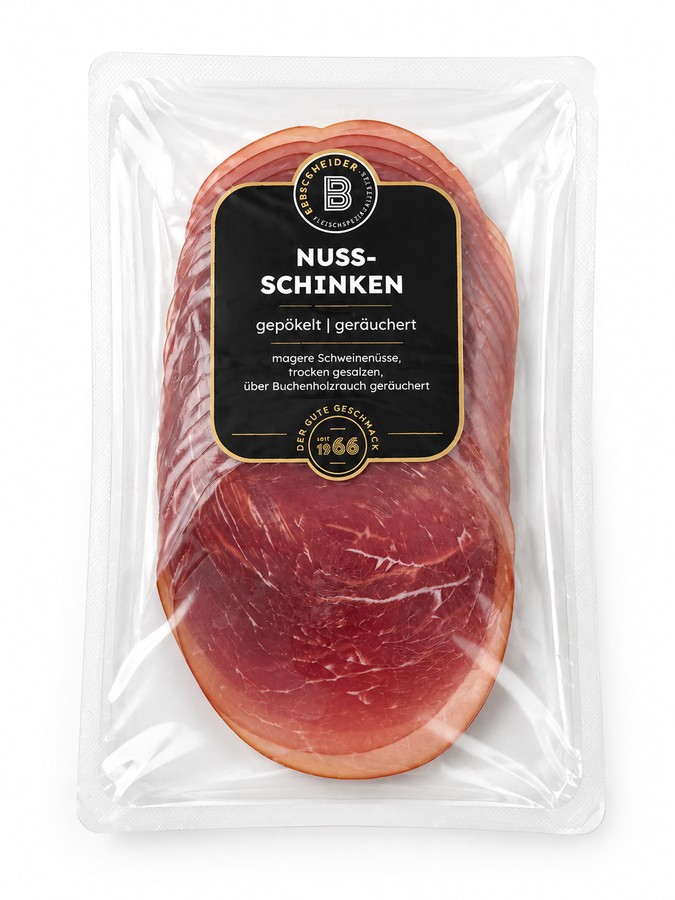 Nuss Schinken hauchfein in Scheiben 100g