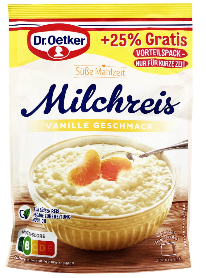 Dr. Oetker® Milchreis Vanille XL 157g