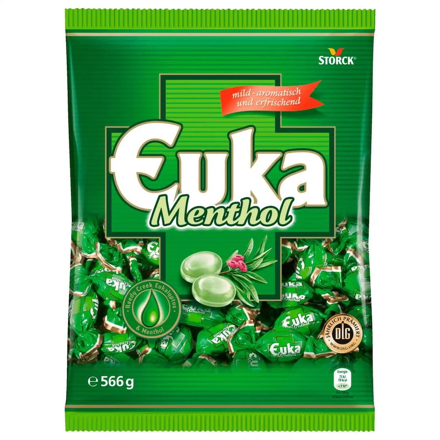 Storck Euka Menthol Hustenbonbons 566g