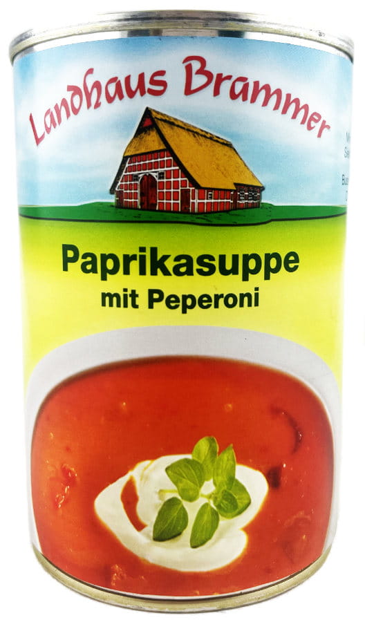 Paprikasuppe Mit Peperoni 380ml