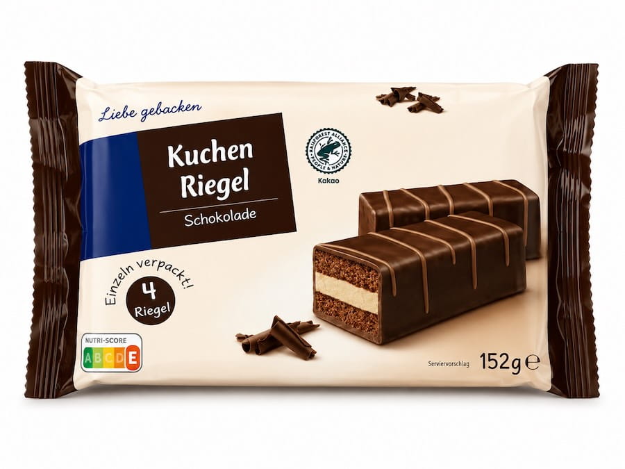Kuchenriegel Mit Schokolade 4er 152g