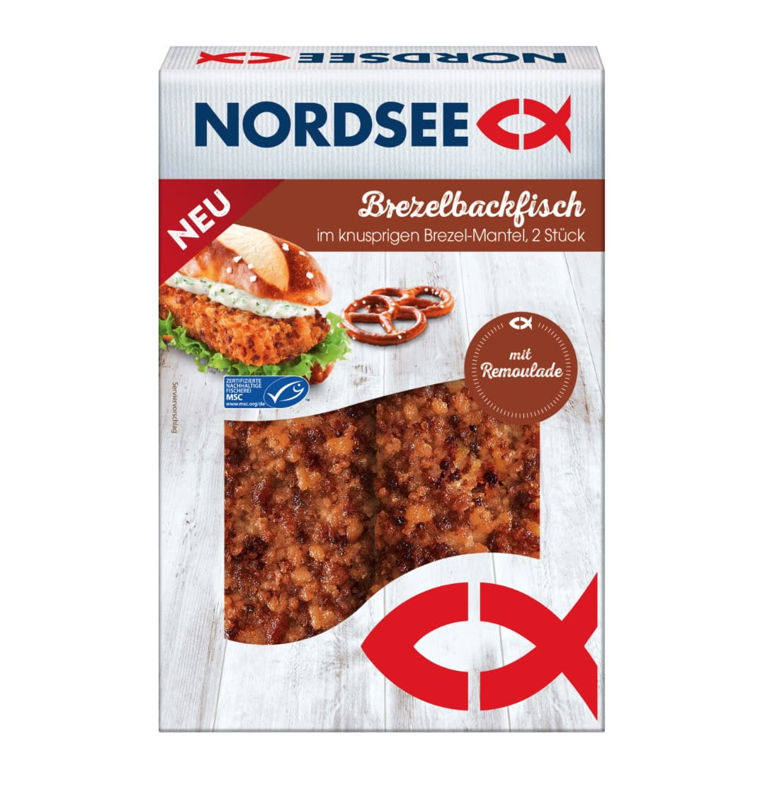 Nordsee Backfisch Brezel 2er Mit Remoulade 224g