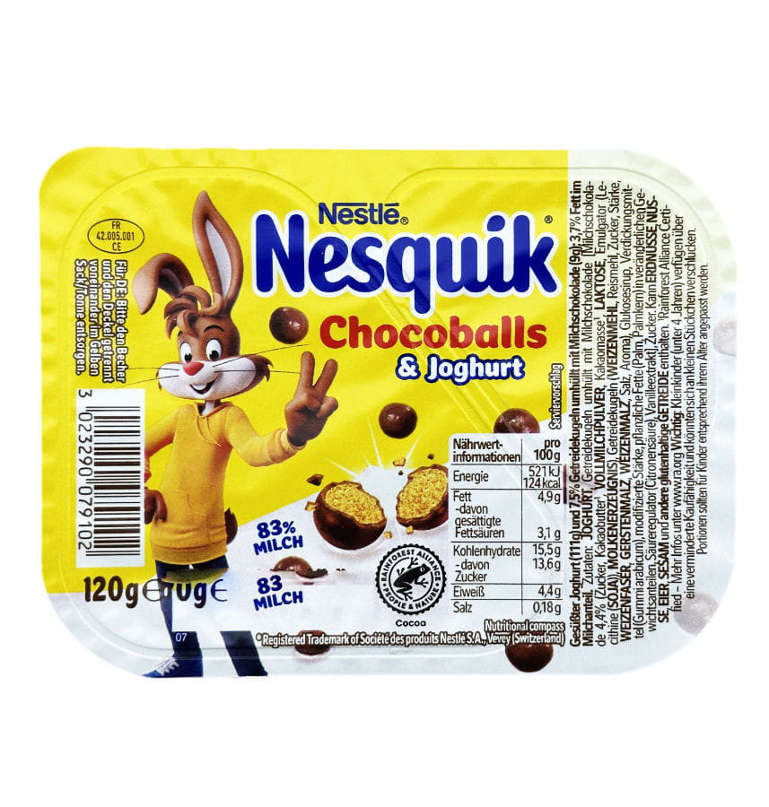 Nesquik Chocoballs Und Joghurt 120g