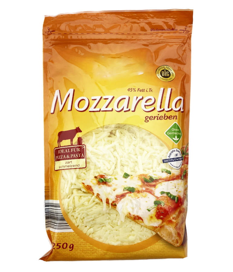 Mozzarella gerieben 250g