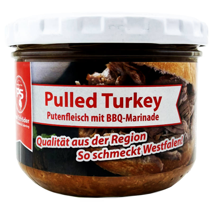 Pulled Turkey BBQ Marinade Im Glas 200g