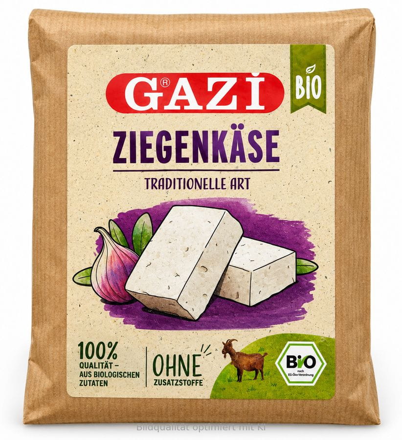 Gazi Ziegenkäse Traditionelle Art am Stück 135g