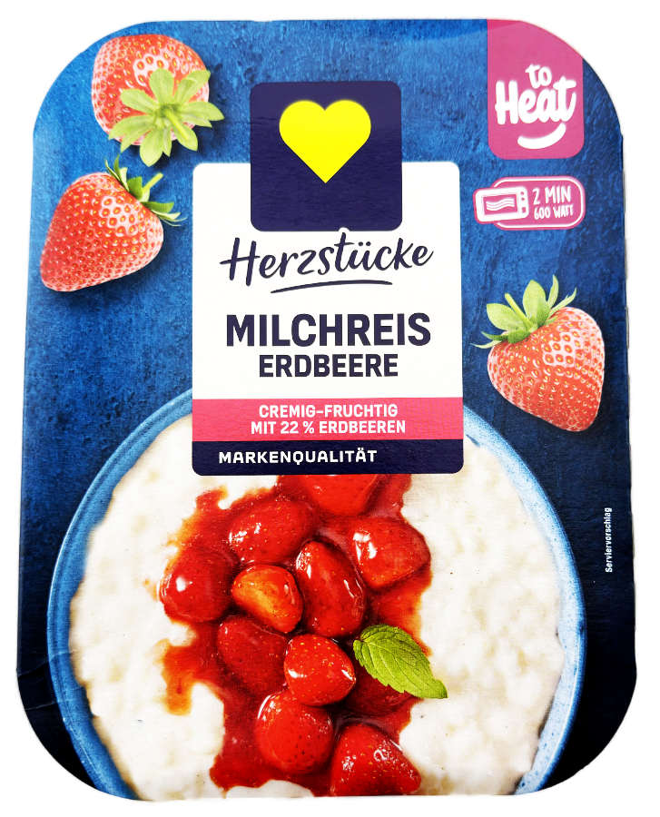 Fertiggericht Milchreis Erdbeere 400g
