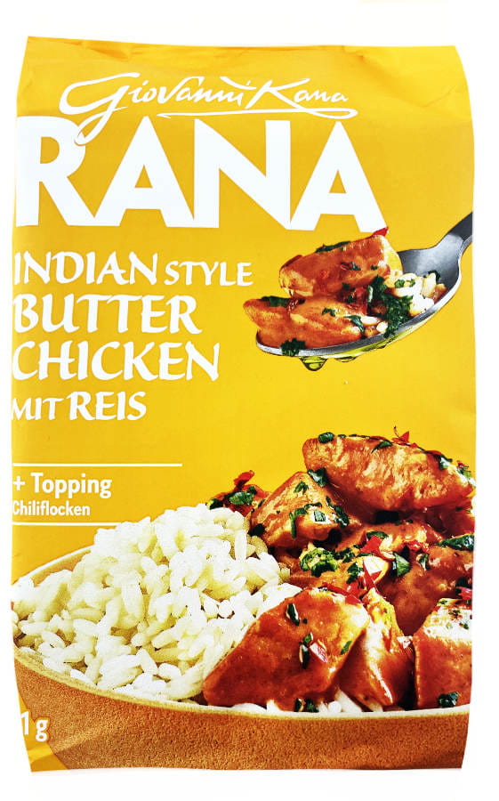 Giovanni Rana Pasta Set Butterreis Mit Hühnchen Indian Style 401g