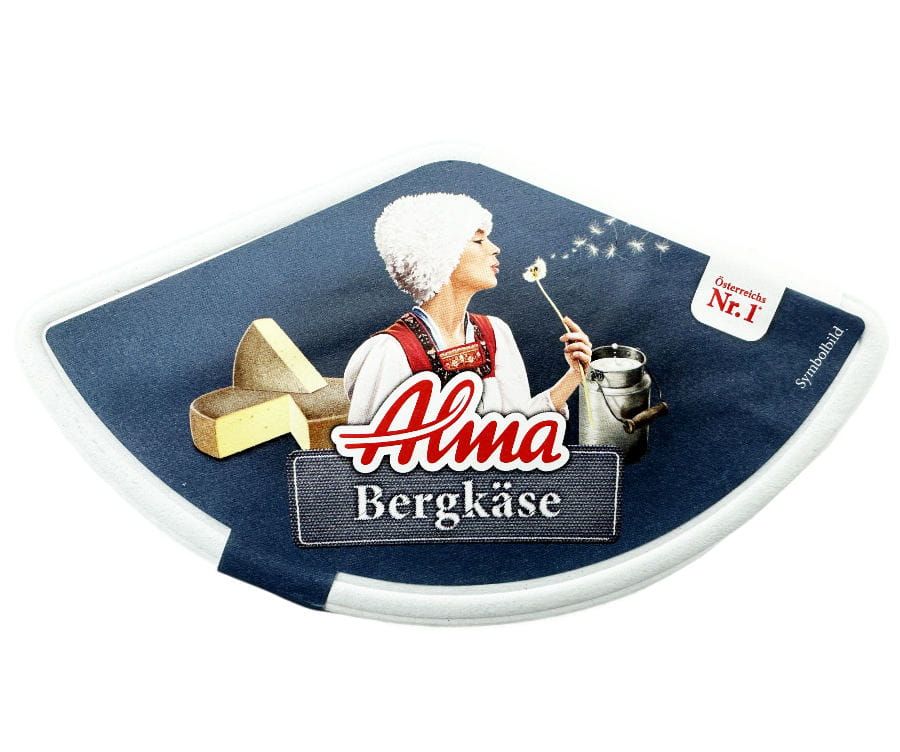 Alma Bergkäse 3er Schmelzkäse 150g