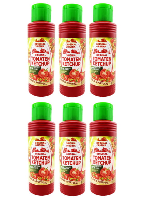 6x Hela Tomatenketchup 300ml