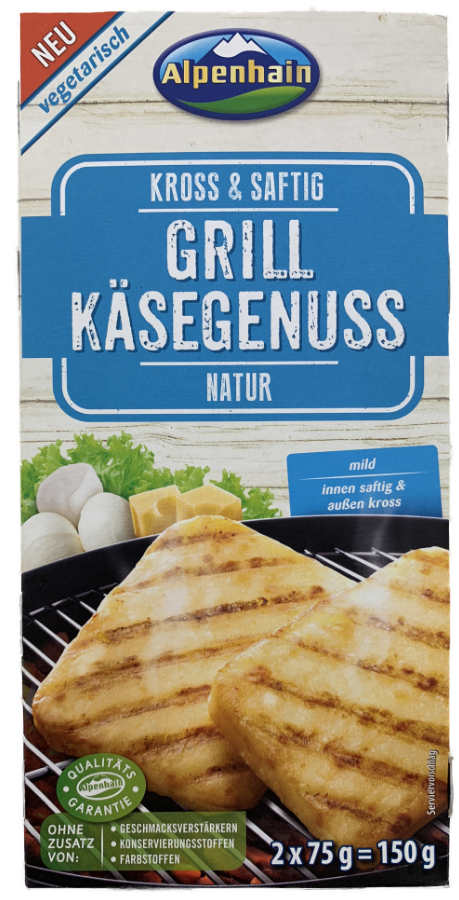 Alpenhain Grill Käsegenuss Natur 2er 150g