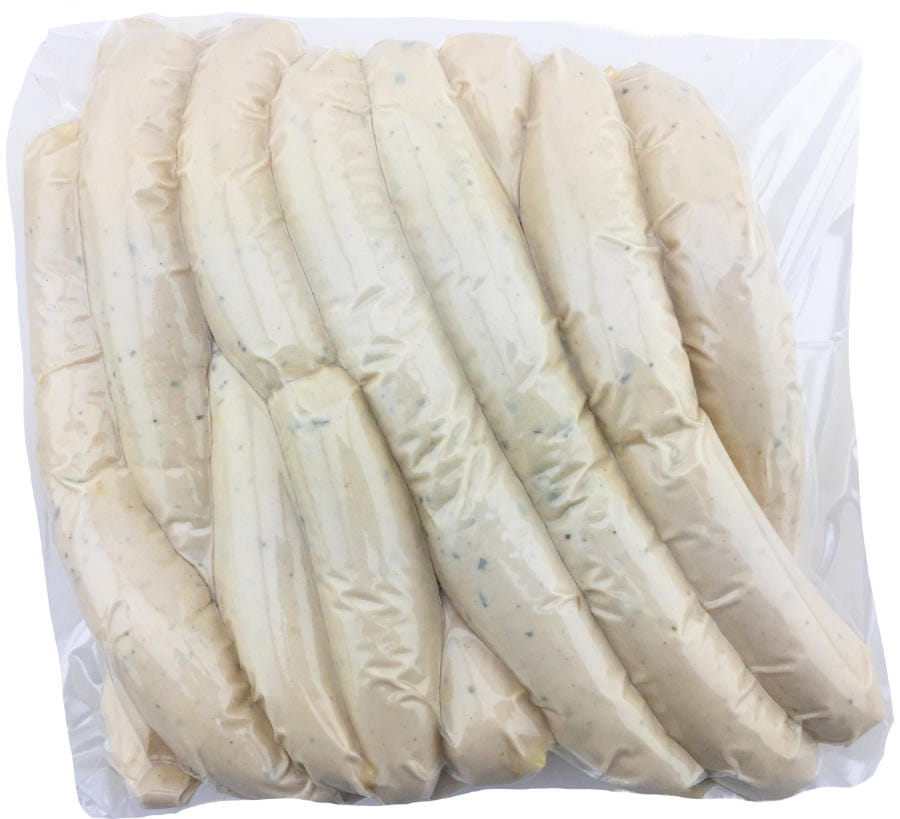 Original bayerische Weißwurst unsortiert 5000g vakuumiert