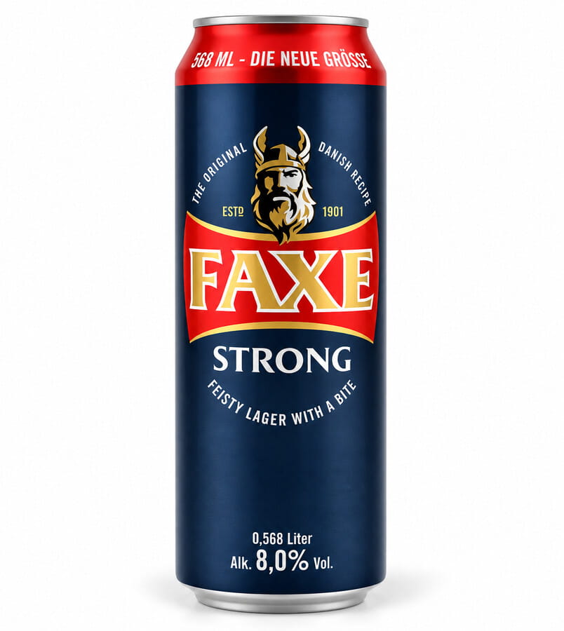 FAXE STRONG Dänisches Bier 568ml