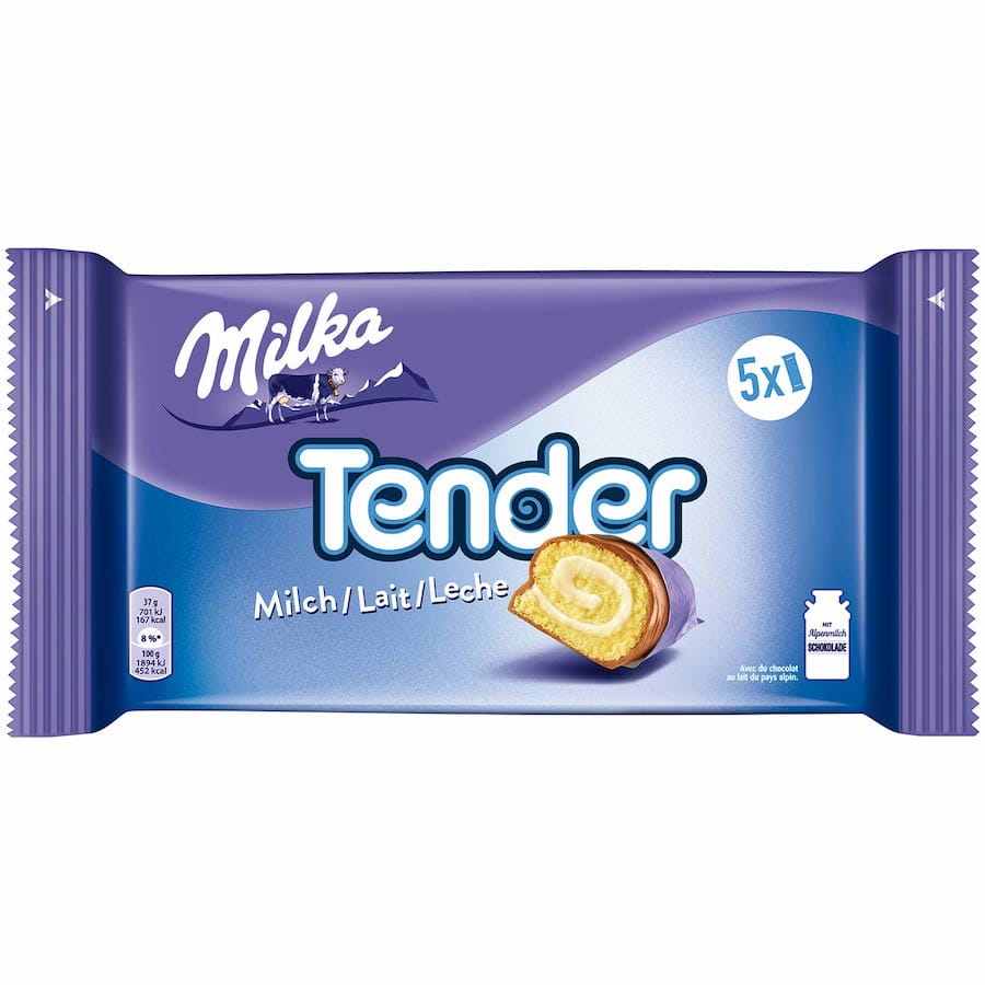 Milka Tender Mit Milch 5er 185g