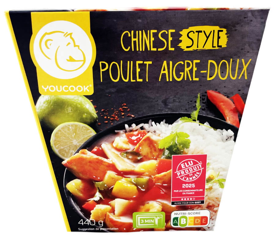 Fertiggericht Hähnchen Süß Sauer Chinese Style 440g