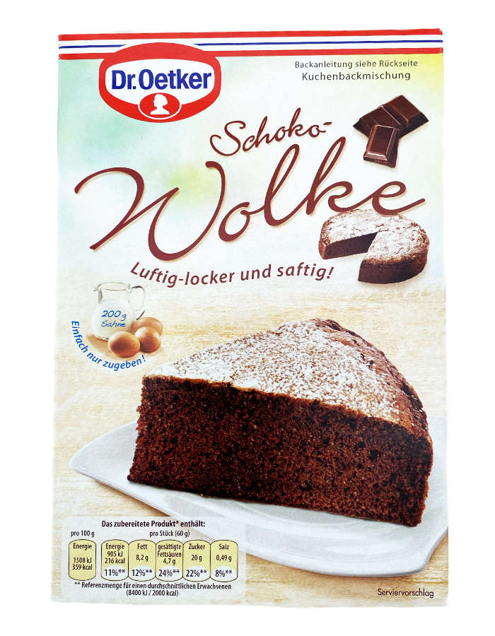 Dr. Oetker® Schoko Wolke Backmischung 455g