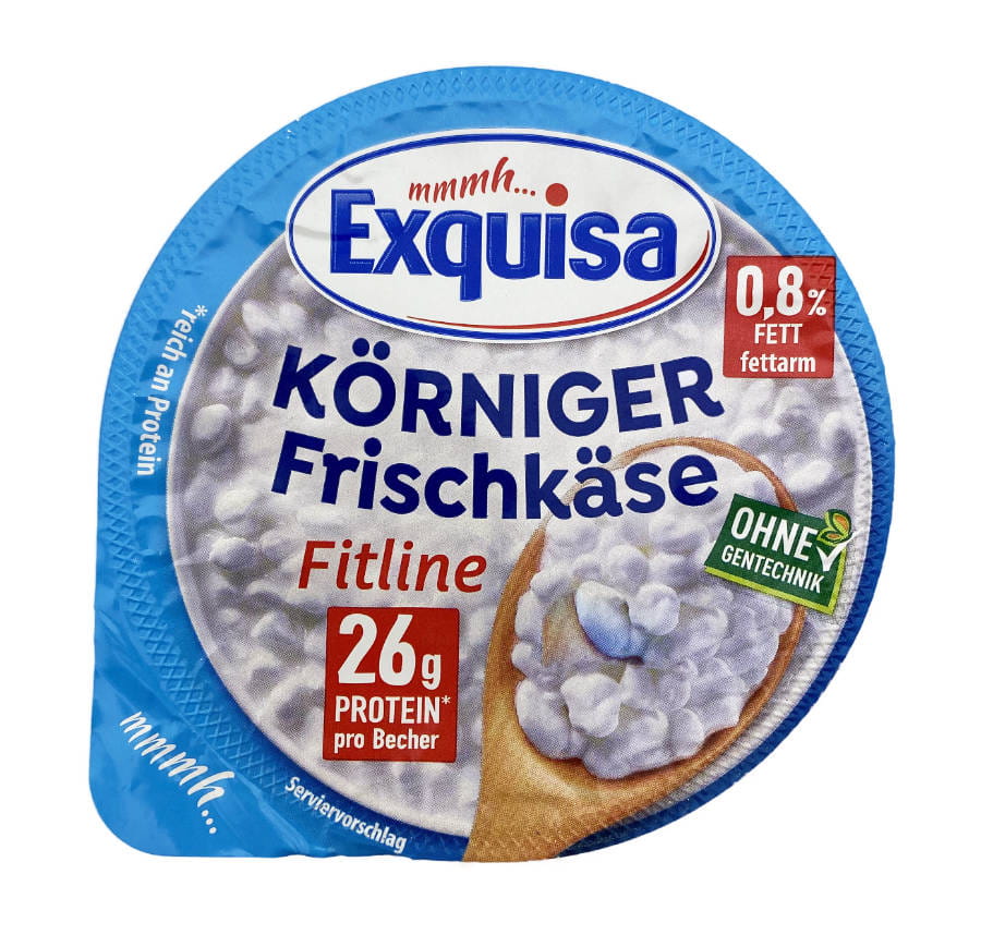 Exquisa körniger Frischkäse Fitline 200g