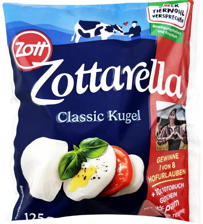 Zottarella Classic Kugel 125g