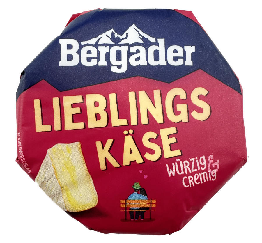 Bergader Lieblingskäse Weichkäse Würzig Cremig 190g