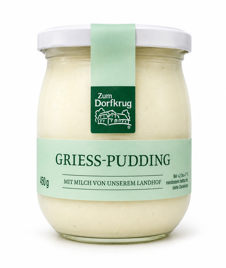 Griess Pudding im Glas 360g