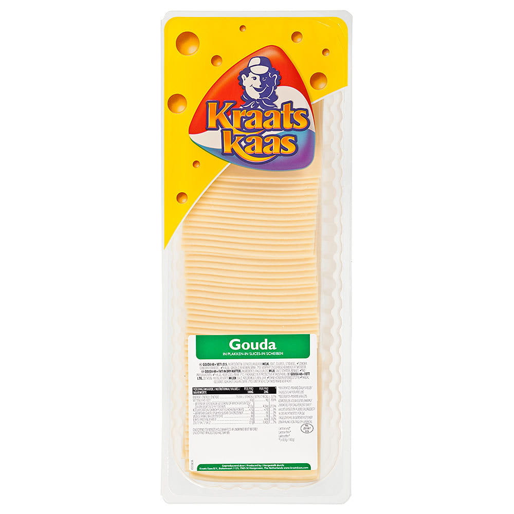Kraats Kaas Gouda Käse in Scheiben 1000g