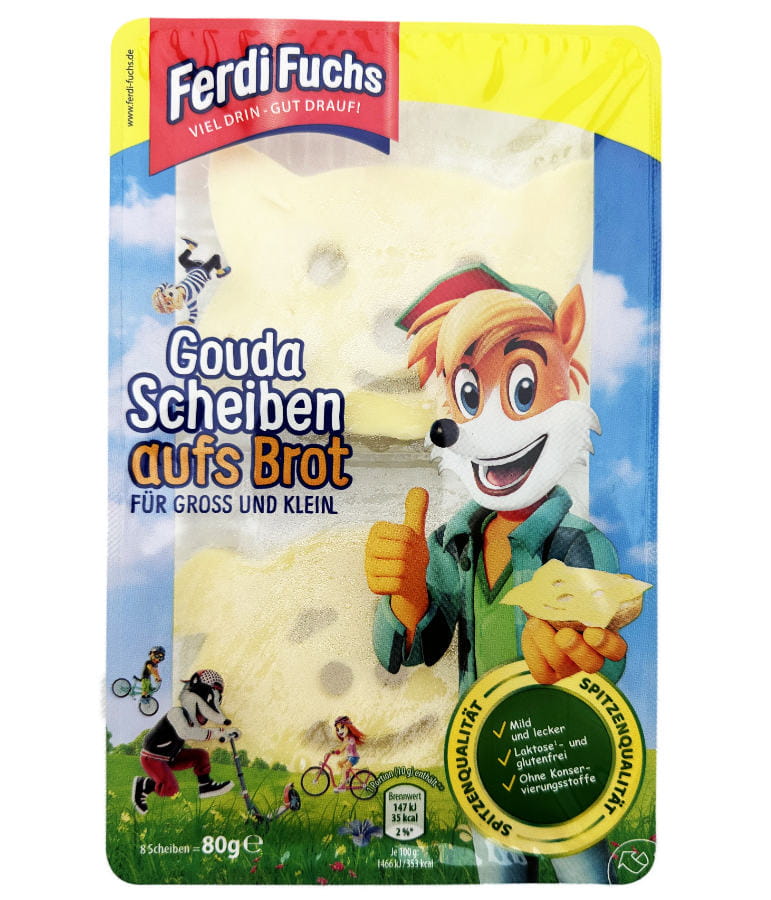 Ferdi Fuchs Gouda Scheiben 80g